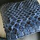 Outdoor flip-flops made of python skin, blue. Flip flops. Warm gift. My Livemaster. Фото №5