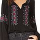 Copy of Women's embroidered blouse ЖР4-084