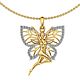 Воздушная гимнастика на полотнах. Подвеска. Sabira Jewelry. Интернет-магазин Ярмарка Мастеров.  Фото №2