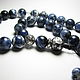 Order Rosary beads sodalite & crystal 'Silver dragon in the blue sky'. Beautiful gifts for the good people (Alura-lights). Livemaster. . Rosary Фото №3