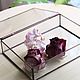 Box of glass. Box for photos. Glass casket, Box, St. Petersburg,  Фото №1
