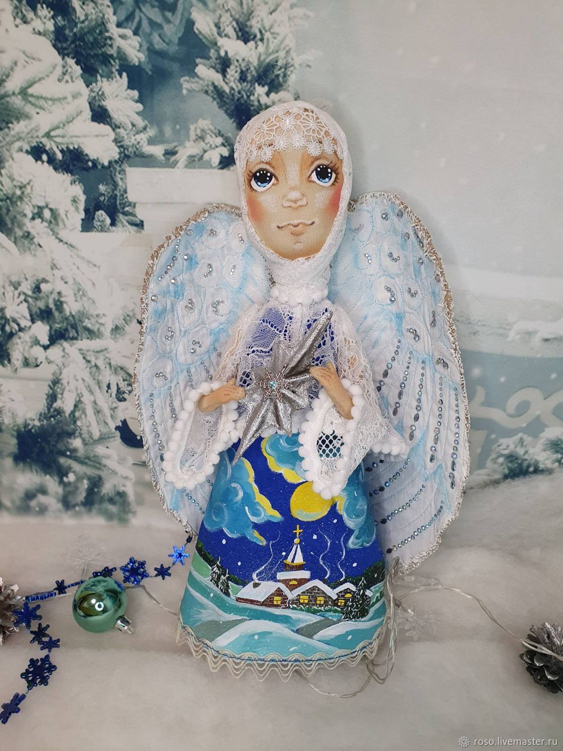 Мастер-класс: «Рождественский ангел» из фоамирана