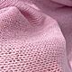 Шарф-палантин "Розовая дымка"(кашемир+шелк). Шарфы. KIRA-VL авторская вязаная одежда. Ярмарка Мастеров.  Фото №4