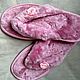 Fluffy flip flops Slippers slates fur sheepskin /Mouton. Slippers. Warm gift. Online shopping on My Livemaster.  Фото №2