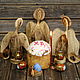Order Trinity. Composition of various types of wood. angelswooden (angelswooden). Livemaster. . Easter souvenirs Фото №3