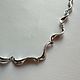 Order Choker vintage Coro silver necklace wavy chain around the Neck. KATE'S VINTAGE jewelry. Livemaster. . Vintage necklace Фото №3