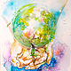 Your world - watercolor paintings, Pictures, Moscow,  Фото №1