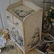 'A graceful century-2'-a Mini-chest of drawers. Mini Dressers. Hundred centuries. My Livemaster. Фото №4