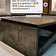 Журнальный стол трансформер. Столы. Авторская мебель от Ladzim.by. Ярмарка Мастеров.  Фото №5