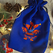 Подарки к праздникам ручной работы. Ярмарка Мастеров - ручная работа El Año Del Dragón: Bolsa de regalo de Navidad 32h22 cm. Handmade.
