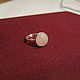 Кольцо из серебра с розовым кварцем. Размер кольца 18,0. Хорошо подходят к имеющимся серьгам и колье из розового кварца.