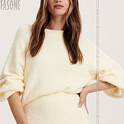 Jerseys: Cashmere Sweater Nude Women's Sweater