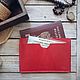 Crab Red Passport Case, Business card holders, St. Petersburg,  Фото №1