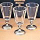 Set 'Faceted EMPIRE-25'triple. Faceted levitici 25 ml, Shot Glasses, Zhukovsky,  Фото №1