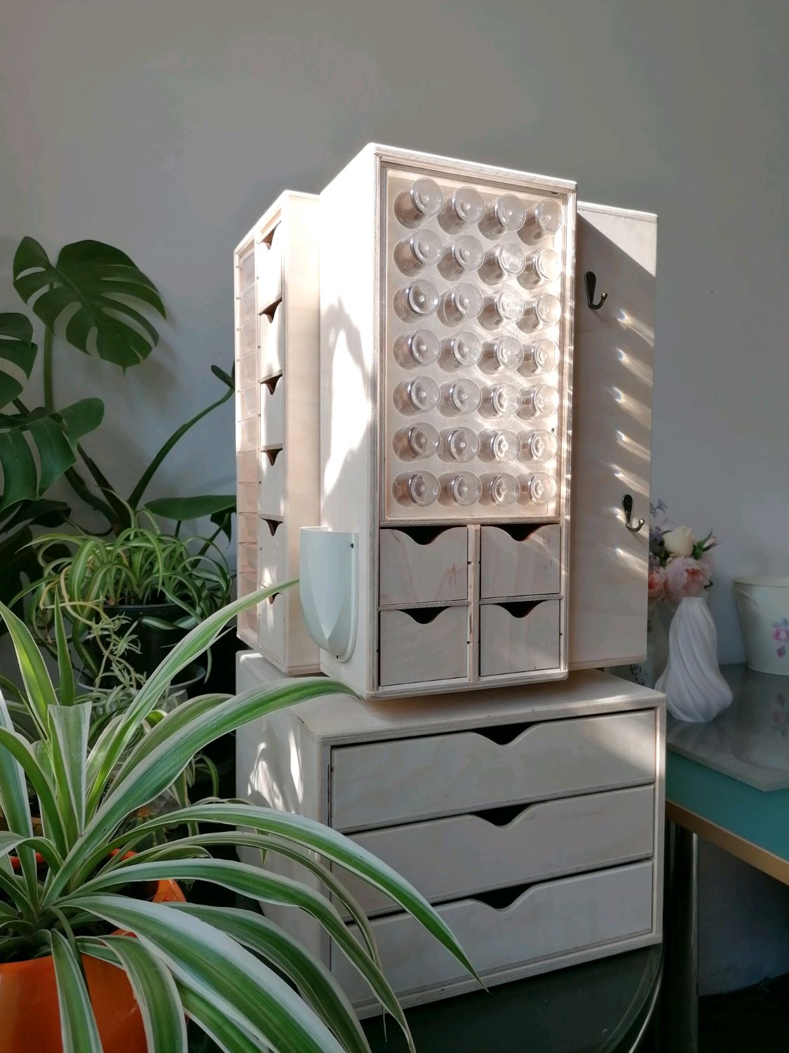 Крутящийся органайзер для рукоделия с ящиками в интернет-магазине ...