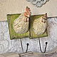 Hook on the Wall for the Kitchen Cock Country Farmhouse Rustic Style. Clothes Hangers and Hooks. Decor concrete Azov Garden. My Livemaster. Фото №4