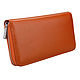 Men's wallet for money and documents Odysseus, buy in Moscow. Purse. EZCASE - Leather Design Studio. My Livemaster. Фото №5