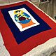 Plaid ' Gift from Russia matryoshka', Blankets, Astrakhan,  Фото №1