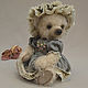 Artist teddy bear, OOAK. Molly. Teddy Bears. Bears&Flowers. Online shopping on My Livemaster.  Фото №2