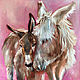 Donkeys mother and baby, painting in the nursery. Pictures. myfoxyart (MyFoxyArt). My Livemaster. Фото №4