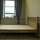 Country bed made of solid oak. Bed. Beautiful handcrafted furniture (7208327). My Livemaster. Фото №6