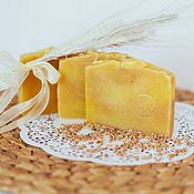 Косметика ручной работы handmade. Livemaster - original item Handmade homemade soap Russian field yellow. Handmade.