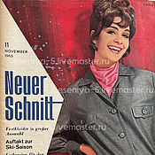 Винтаж handmade. Livemaster - original item Neuer Schnitt Magazine 11 1963 (November). Handmade.
