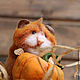 Хомячок с тыквой. Мягкие игрушки. The Pumpkin Mouse (Ксения). Ярмарка Мастеров.  Фото №6