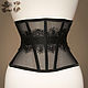 Прозрачный бельевой пояс-корсет с кружевом "гладкий". Корсеты. Shi Corset (Анна). Ярмарка Мастеров.  Фото №4