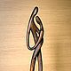 "Нежность" скульптура из дерева, Статуэтки, Москва,  Фото №1