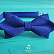 Blue tie Mod / bow tie bright blue original. Ties. Respect Accessories. Online shopping on My Livemaster.  Фото №2