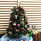 Vintage Christmas tree 45 cm, desktop Christmas tree. Tree. Дом креативного декора
        Wedge Magic. Online shopping on My Livemaster.  Фото №2