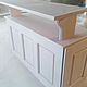 The bar in the style of Provence White frost. Kitchen. Joinery in Altai. Online shopping on My Livemaster.  Фото №2