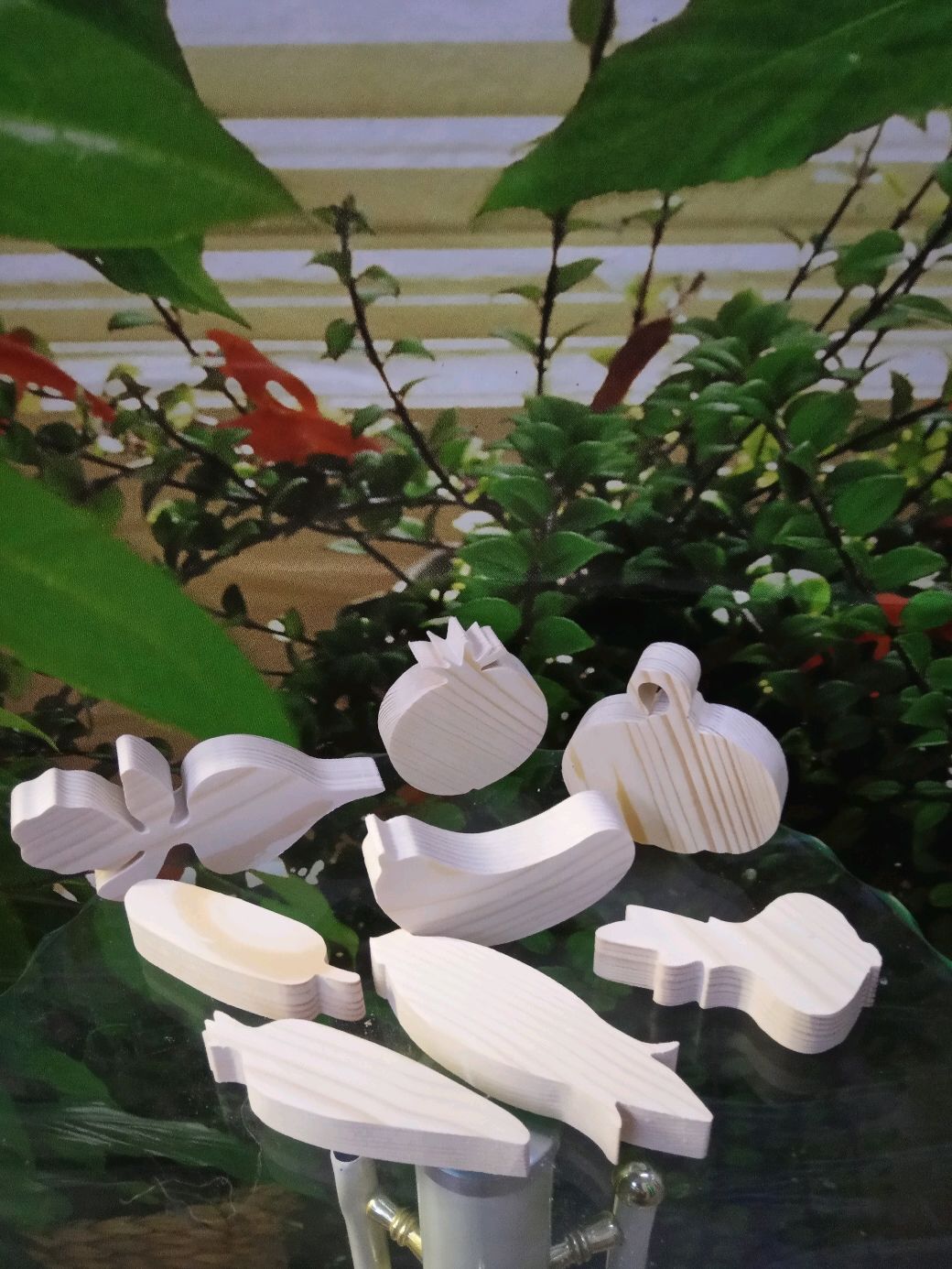 Заготовки из дерева. Набор фигурок - фрукты и овощи в интернет-магазине ...