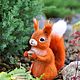 Felted toy squirrel Anfisa. Felted Toy. Felt toy fromKristina Antropova. Online shopping on My Livemaster.  Фото №2