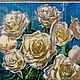 Order Set for embroidery with beads of 'White roses'. Beaded embroidery from Laura. Livemaster. . Embroidery kits Фото №3