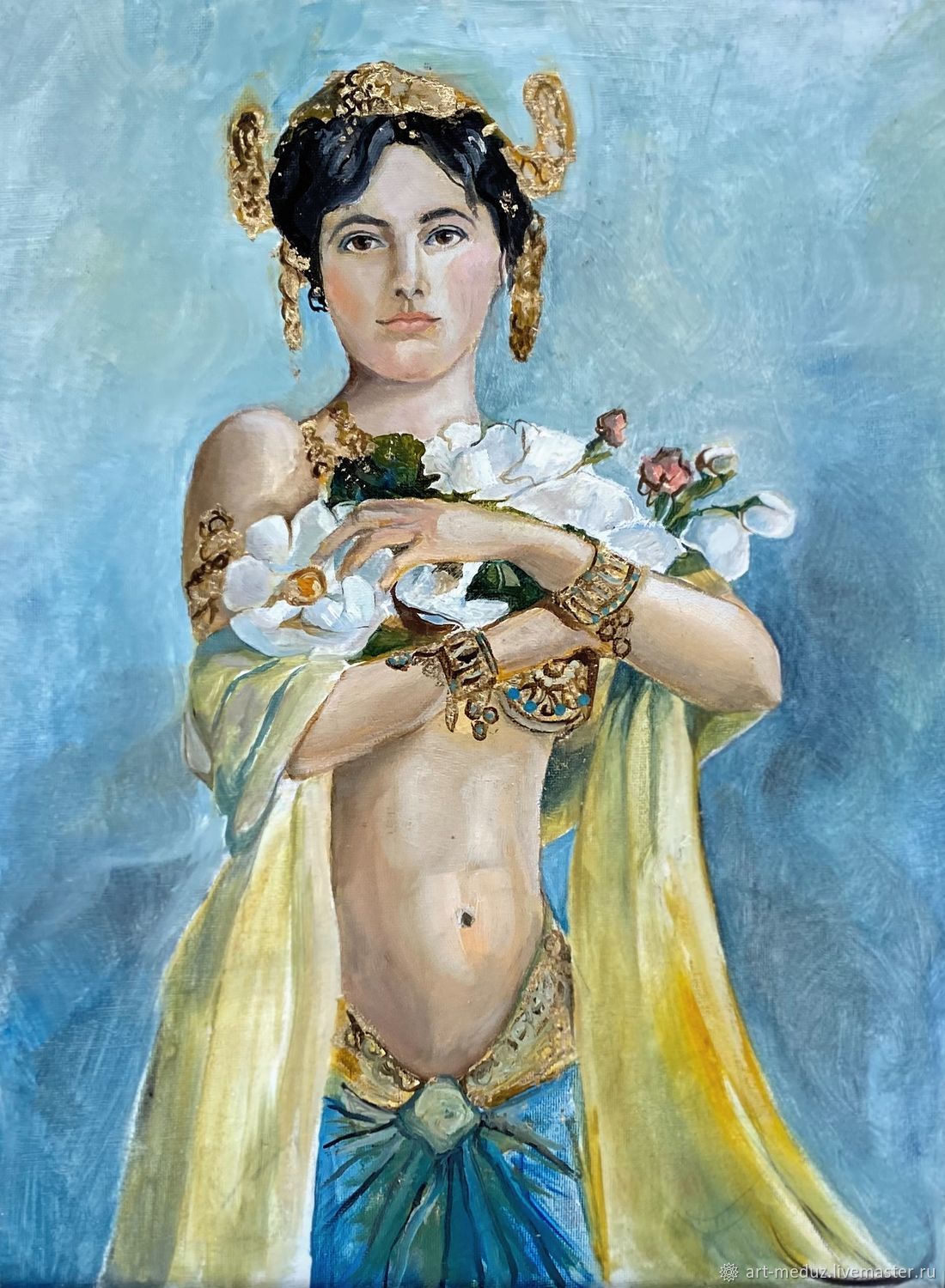 Картина портрет Мата Хари. MATA HARI в интернет-магазине на Ярмарке  Мастеров | Картины, Москва - доставка по России. Товар продан.