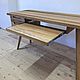  Письменный компьютерный стол из массива ясеня. Столы. MADERA MEBEL. Интернет-магазин Ярмарка Мастеров.  Фото №2