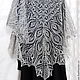 Заказать Calado el chal de punto Pervotsvet Chal radios. Lace Shawl by Olga. Ярмарка Мастеров. . Shawls Фото №3