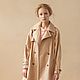 Women's sand trench Star. Raincoats and Trench Coats. cashmerestory. Online shopping on My Livemaster.  Фото №2