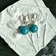 Order Silver earrings from Turkmenia. Jewelry Elena. Livemaster. . Earrings Фото №3