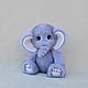 Elephant from natural mink fur, Teddy Toys, Horde,  Фото №1