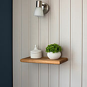 Для дома и интерьера handmade. Livemaster - original item Wall shelf in natural color, 30 cm. Handmade.