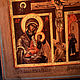 Icon of the Crucifixion and images of the Mother of God. Icons. ikon-art. My Livemaster. Фото №4