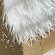 Белая сумка из перьев страуса ручной работы.Сумка с перьями белая. Клатчи. HANDMADE by Olga Lingred. Ярмарка Мастеров.  Фото №4