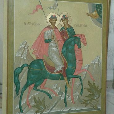 Набор для вышивания бисером Икона Святой князь Борис 18 х 23 см 1,150 руб.