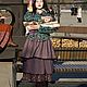  Зелень и сирень. Костюмы. Елена. Бохо одежда 'Дело вкуса' (elena-delovkusa). Интернет-магазин Ярмарка Мастеров.  Фото №2