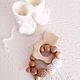 Gift set ' Mini». Babys bootees. Nicol. Online shopping on My Livemaster.  Фото №2