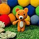 Toy fox (fox) crocheted as a gift for newborns, Stuffed Toys, Novosibirsk,  Фото №1