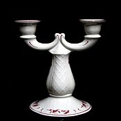 Винтаж handmade. Livemaster - original item Candlestick Candelabra Porcelain, Villeroy & Boch. Handmade.